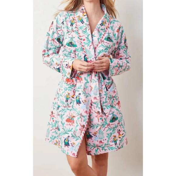 Printfresh Nutcracker Dreams Luna Robe Ballet Pink Sz. XXS/XS - Picture 1 of 10